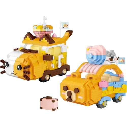 LOZ mini Blocks Kids Building Toys Boy Blocks Girl Puzzle Cat Bear Truck 9260 9261 no box