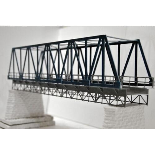 1/87 Model Train ho scale elevated railway bridge diy kit architectural model material sand table model materials Free Shipping