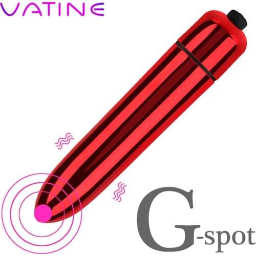 VATINE Sex Toys for Women Female Masturbation Single Speed Mini Bullet Vibrator Portable Clitoris Stimulator AV Stick Sex Shop