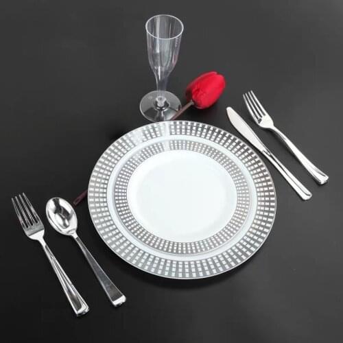 Best-selling Model Of Disposable Food Dish Fruit Bowl Safe Food Grade Material Dinner Plates / 10 PCS
