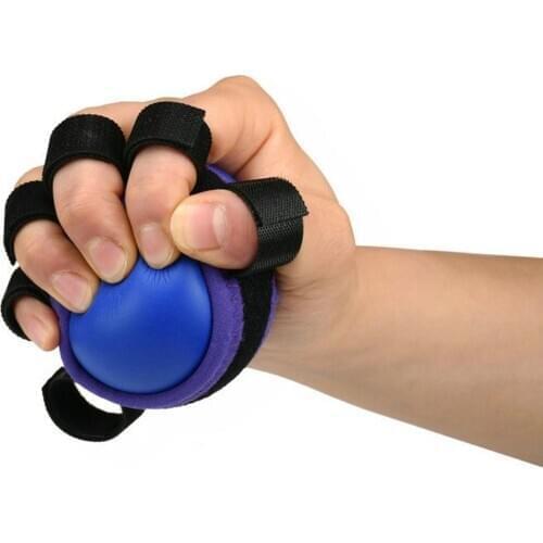 Hand Grip Ball Elasticity PU Finger Practice Hemiplegia Exercise Muscle Power Rubber Rehabilitation Training Gripper