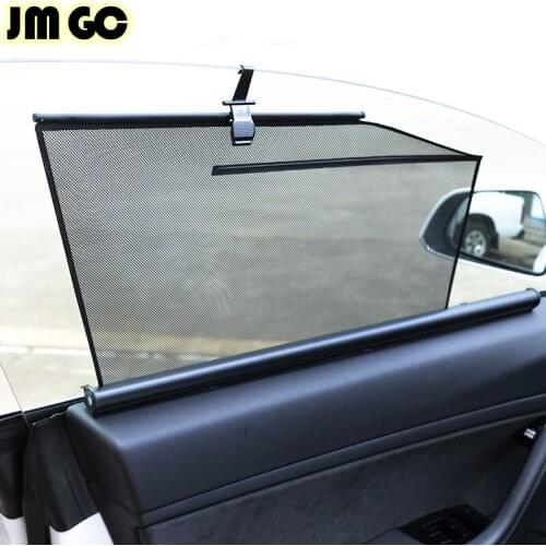 Sun visor suitable for Tesla model 3/model Y self-lifting sunshade screens, 4-piece thermal insulation curtain set, high quality