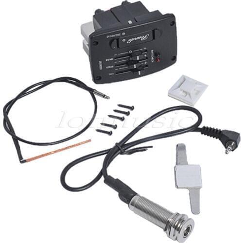 Spiral Piezo Cable Pickup EQ and Pre Amp for Ukulele