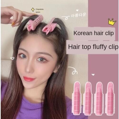 Eight-Character Air Bangs Shaping Big Wave Clip Fluffy Duckbill Type Small Horn Bangs Hair Root Clip Curly Hair Hair Curler