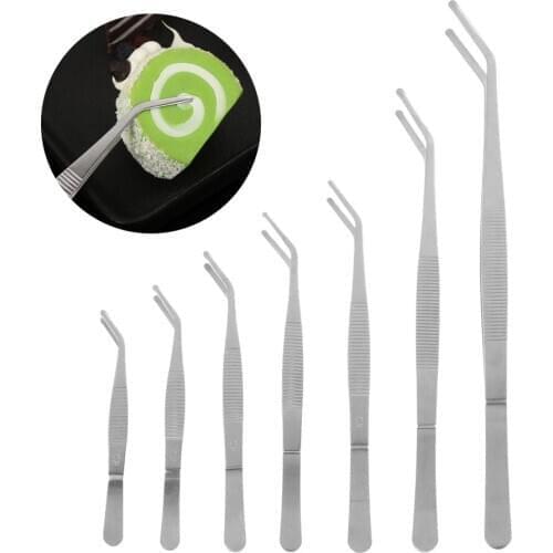 1PC Stainless Steel Barbecue Tongs Food Tweezer BBQ Clip Serving Presentation Buffet Gadget Kitchen Tool Home Living Accessories