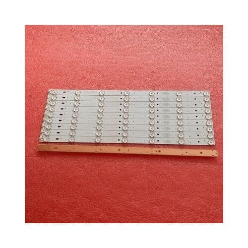 10pcs 457mm 3v LED backlight strip for TCL 50"TV JL.D50071235-255AS-F 0D50D07-ZC14F-02 LB-20150328 0DT-500-0D28-BMTC