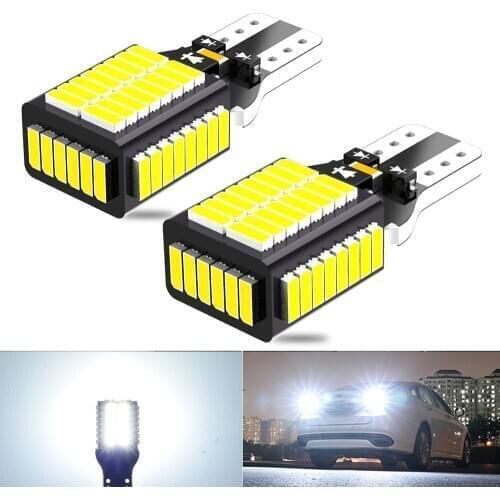 2X Car Backup Reverse Lights W16W LED 912 921 T15 LED Bulbs For Hyundai Accent Santa Fe ix35 ix20 ix55 Tucson Elantra Sonata