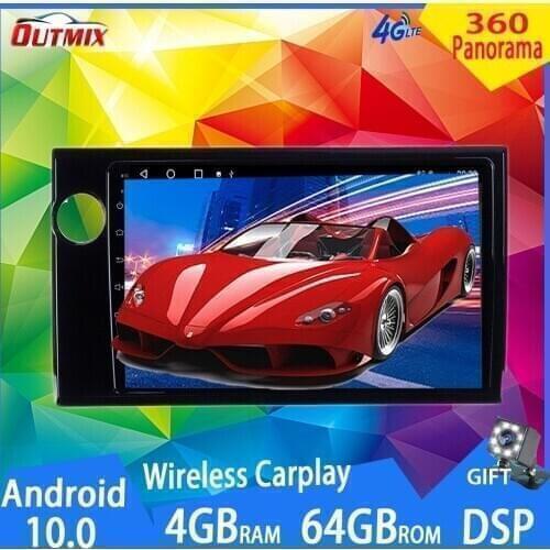 360 Cameras Android 10.0 system Car Multimedia Player For Honda BRV GPS Navigation Radio Stereo IPS Touch Screen Head Unit