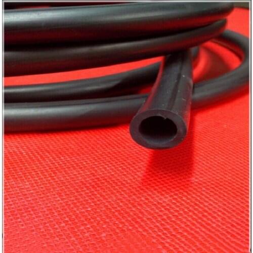 3X5mm Viton Tube Fluorine Rubber Hose Black Sealed High Temperature And Corrosion Resistance Soft Insulation-2/5Meters