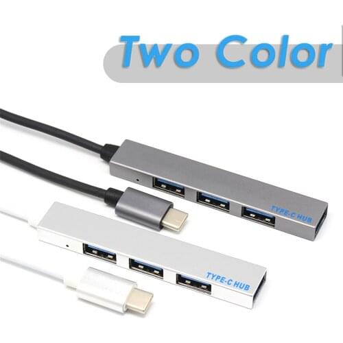 4-Port USB 3.0 Ultra Slim Data Hub For Macbook/MacPro/mini/Surface Pro/XPS/Notebook PC/USB Flash Drives Etc