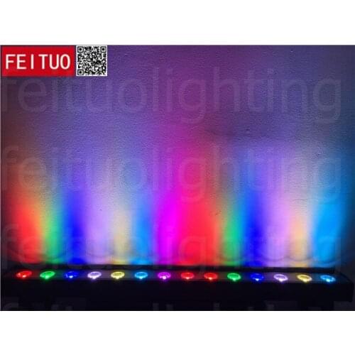 8PIECES/LOT Led Fluter Dmx Outdoor 14x30w Super Bright RGB Cob Led Wall Washer