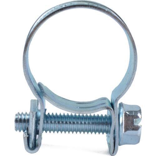 84Pcs/Set 10 Sizes Mini Fuel Injection Line Style Hose Clamps Assortment Kit, Clamp Range: 7-18mm (2.7 - 7inch)