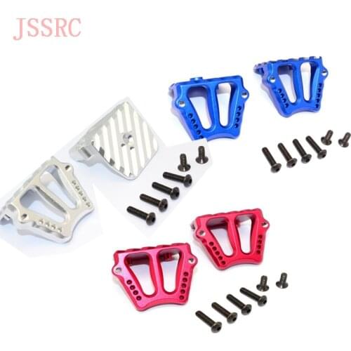 2Pcs Aluminum Front&Rear Motor Heat Sink Mount #7760 1:5 Metal For 1/5 Traxxas XMaxx X-Maxx 77076-4 77086-4