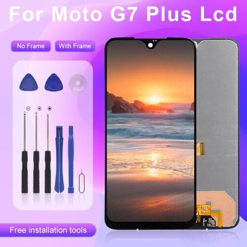 Catteny Promotion For Moto G7 Plus Display For MotoRola G7 Plus Lcd With Touch Screen Digitizer Assembly Free Shipping