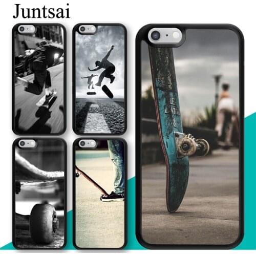 Skater Skateboard Case For iphone 11 12 Pro Max mini XR XS MAX X 5S SE 2020 6S 7 8 Plus Cover Coque