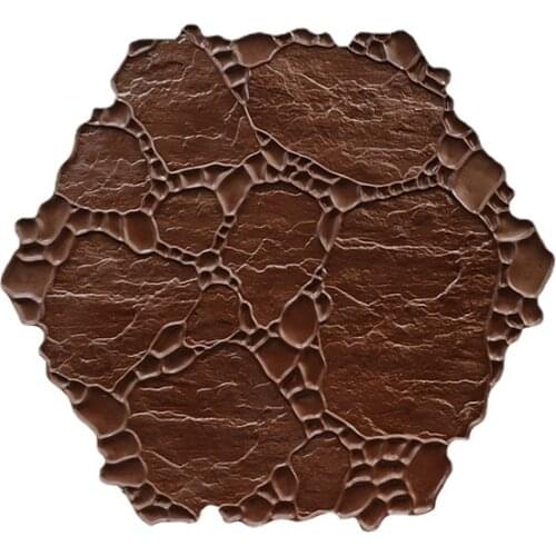 Colored Cement Embossed Floor Mold Concrete Impression Material Construction Cobblestone Garden Inlaid Stone