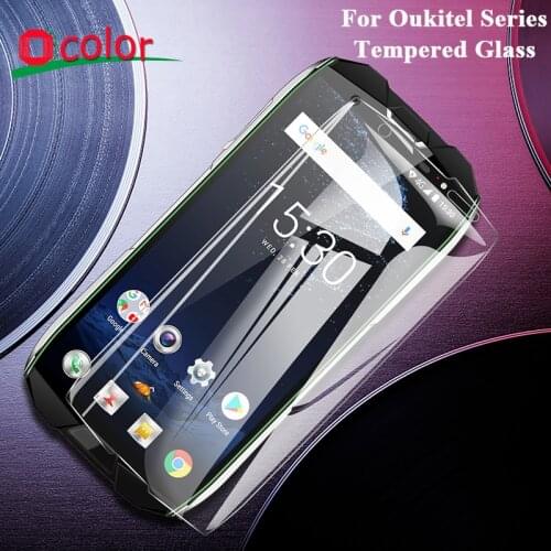 Ocolor For Oukitel WP2 K10 K8 Y1000 Tempered Screen Protector For Oukitel WP5000 K12 U16 Max K10000 Pro WP12 Protective Film