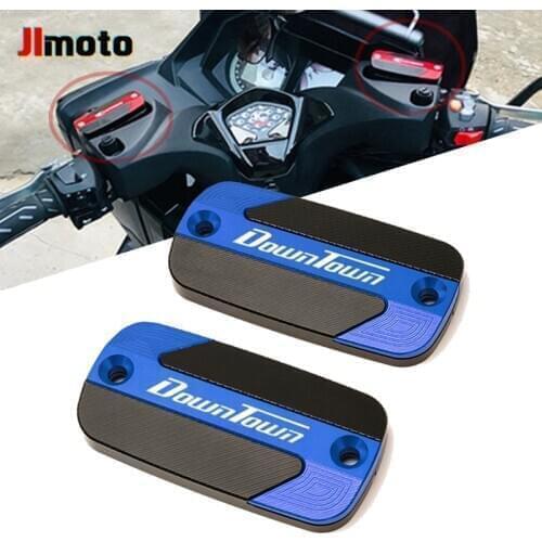For KYMCO DOWNTOWN 125i 200i 300i 350i DT 125 200 300 350 New Motorcycle CNC Accessories Fluid Reservoir Cover Front Tank Caps