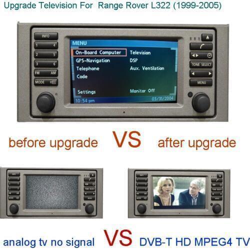 DVB-T Digital TV For Land Rover L322