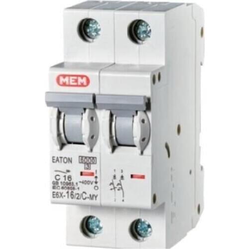 E6X-20/2/C 90000025000580 2P | 20A | C | 6KA E6X mini circuit breaker