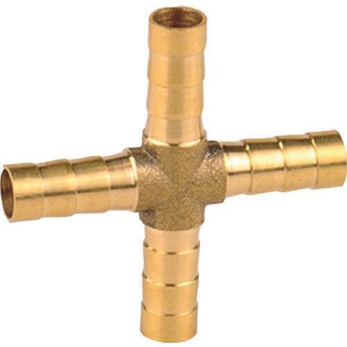 X Type 1/8"1/4"3/8"1/2"X Pipe Fitting 6 8 10 12 14 16 19 25mm Barb Hose Tail Reducer Fitting Multi Size Copper quick coupling