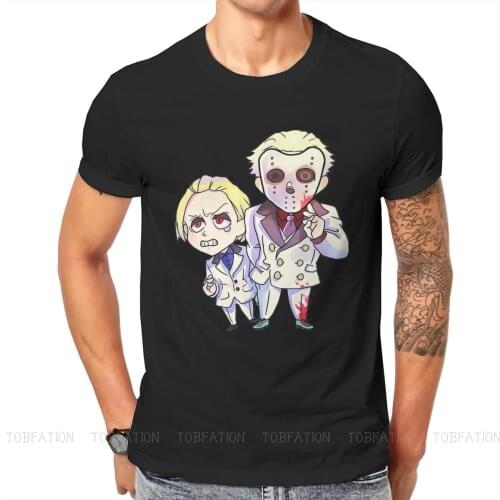 Yamori and Naki Chibis Round Collar TShirt Tokyo Ghoul Japanese Anime Fabric Original T Shirt Men Clothes Individuality