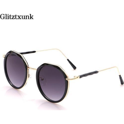 Glitztxunk 2018 Fashion Round Cat Eye Children Sunglasses Boys/Girls Kids SunGlasses Baby Eyewear Goggles UV400 Outdoor Driving