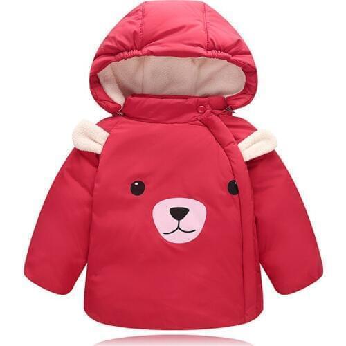 Kindstraum 2018 Childern Cartoon Thick Clothes High Cotton Baby Warm Coats Fashion Down Hooded Wear for Kids,RC1515