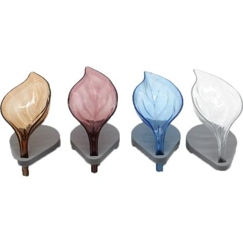 Leaf Shape Soap Box Bathroom soap holder Dish Storage Plate Tray Bathroom Soap Holder Case Bathroom Supplies bathroom gadgets