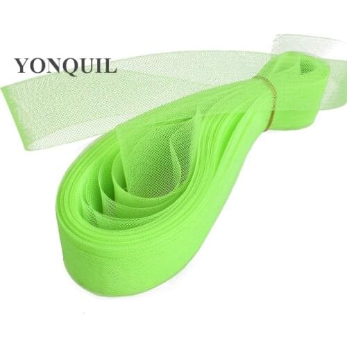 4 CM Wide Crinoline Horsehair Braids DIY Hair Accessories Fascinators Craft Mesh Headwear For Women Decor Material 25Yards/Lot