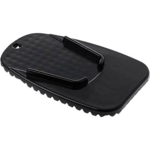 Motorcycle Bike Kickstand Side Kick Stand Pad Plate Base For Yamaha Honda