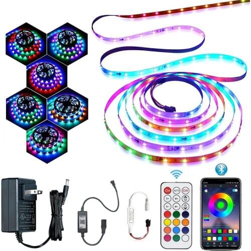 1 pcs/lot DC5V 16x16 Pixel WS2812B LED Digital Flexible Individually addressable Panel light