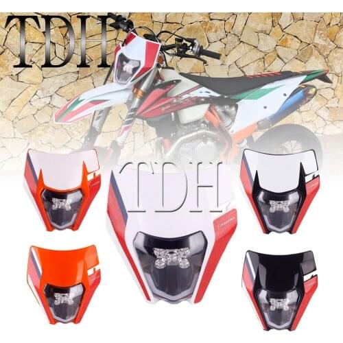 2020 2021 New LED Headlight Headlamp Supermoto Enduro Running Light For Yamaha EXC XC XCF XC-W XCF-W SX 125 150 250 350 450 530