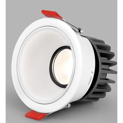 Anti-Glare Dimmable LED Downlight 7W 12W 15W Round Ceiling Lamp LED Spot Lighting Bedroom Kitchen led Recessed Downlight