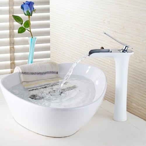 Белые смесители для ванны THEEIERCE China At AliExpress