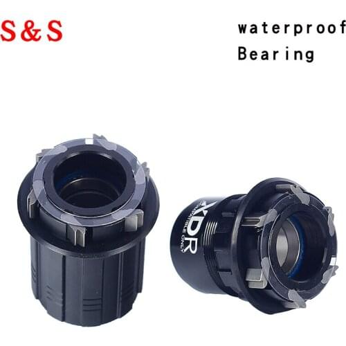 Bike 6 pawls freehub hub Adapter XDR mountain bike hub parts parts MTB waterproof Bearings11/12S Rear Hub cassette body/freehub