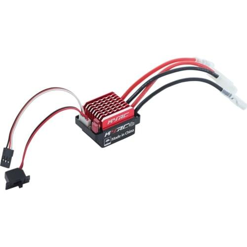 1060 60A Waterproof Brushed ESC Speed Controller Forward Brake and Reverse Brake with 6V/2A BEC for 1/10 RC Model Car HSP