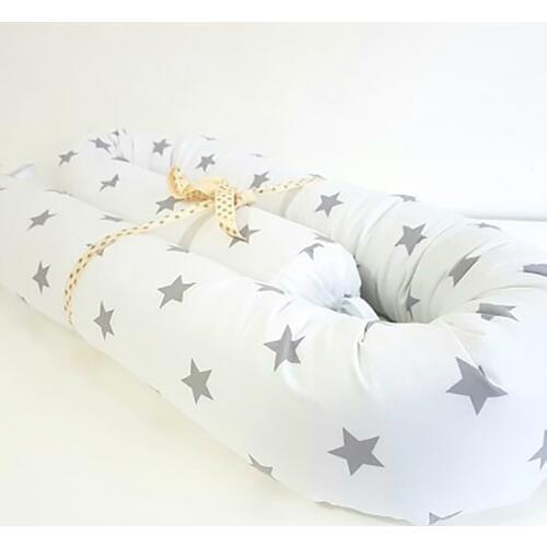 Crib Baby Bed Bumpers Safety Protection pad toddler baby 125X10cm Cot crib bedding Cushion star Printing YBD018