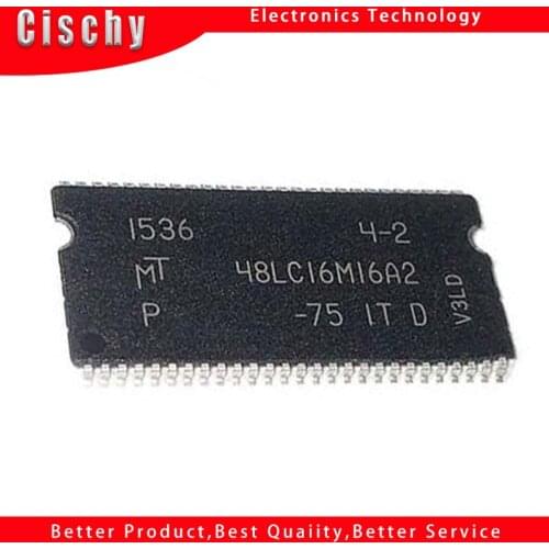 1PCS MT48LC16M16A2P-75IT 48LC16M16A2 MT48LC16M16A2P-75 IT MT48LC16M16A2P 48LC16M16A2 TSOP54