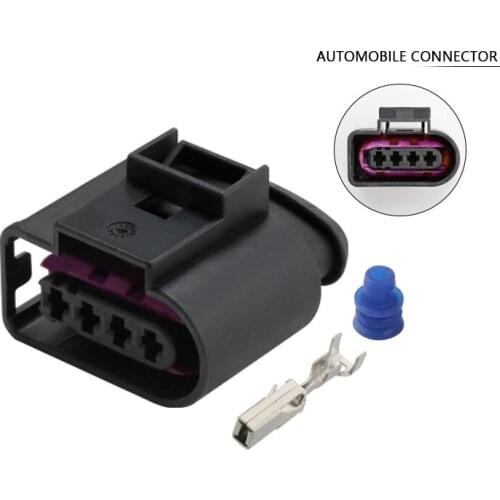10 SET 4D0971994 Includes terminals seal car wire female connector cable terminal 4 pin connector automotive Plug DJ7045B-3.5-21