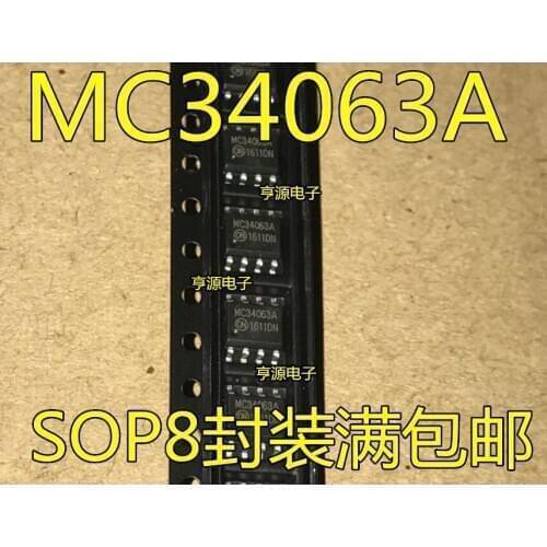 10PCS MC34063ADR2G MC34063 MC34063A 34063 SOP-8