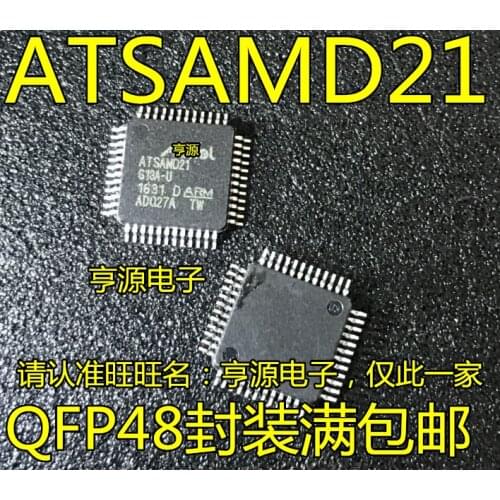100% New&original ATSAMD21G18A-AU ATSAMD21 QFP48