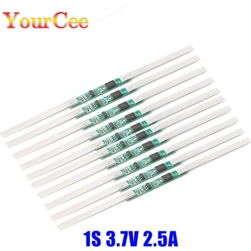 20pcs 3.7V 2.5A Li-ion Lithium Battery 18650 Charger Over Charge Protection Board With Solder Belt