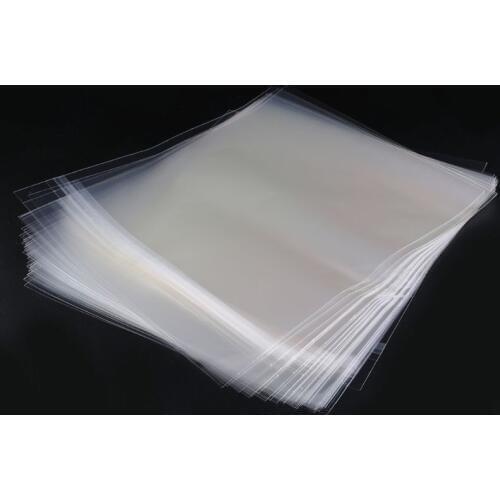 50pcs Resealable 4 Mil Plastic Vinyl Record Outer Sleeves For 12'' LP GATEFOLD 2LP
