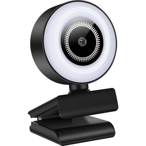 A40 Fill Light Camera Mini Portable 1080P HD Fixed Focus Webcast Fill Light USB Computer Camera