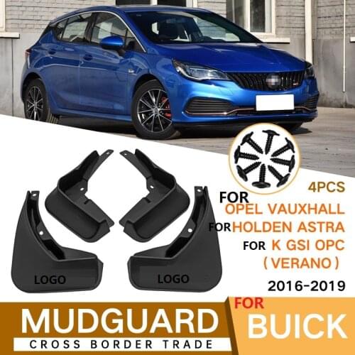 FOR Opel Vauxhall Holden Astra K GSI OPC VERANO 2016-2019 Front Rear Car Fender Mud Flaps Guard Splash Flap Mudguards