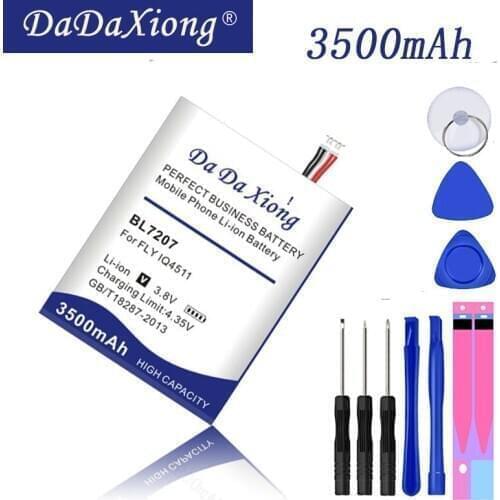 Da Da Xiong Original 3500mAh BL7207 Li-ion Phone Battery for FLY IQ4511 Cell Phone Battery