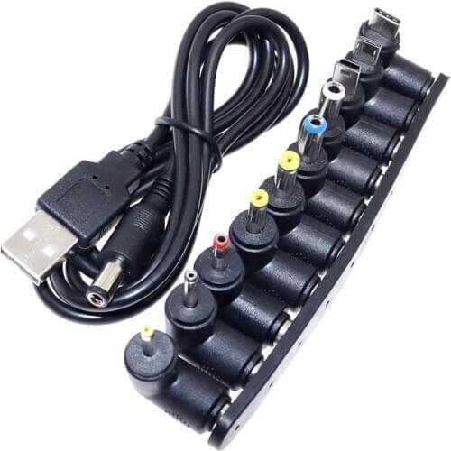 USB to DC Power Cable Universal USB to DC Jack Charging Cable Power Cord Plug Connector Adapter for Router Mini Fan Speaker