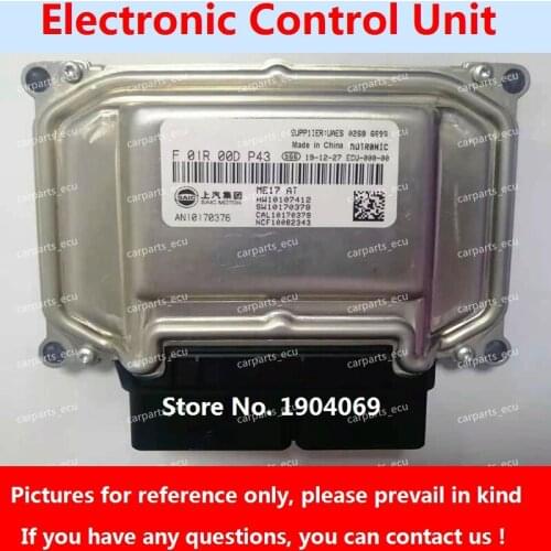 Engine Computer Board F01R00DP43 AN10170376 F01RB0DP43 ME17 ECU F01R00DJW5 AN10523573 F01RB0DJW5 For SAIC Roewe MG Car