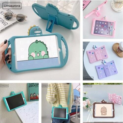 Cartoon Kids Safe Case for Huawei Mediapad T3 T5 M5 Lite 8.0 10" 10.1 M6 8.4 Stand Tablet Cover for MatePad T10S 10.4 Pro 10.8